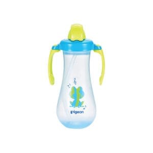 78087_Tall-Straw-Bottle-Twist-Handle-Blue-Frog-300ml