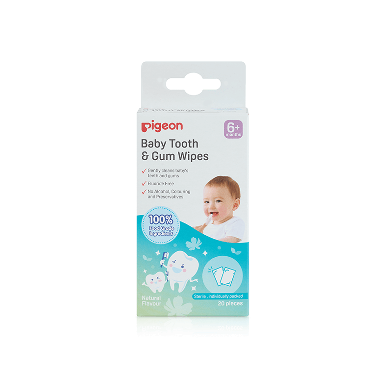 Baby Tooth & Gum Wipes Natural