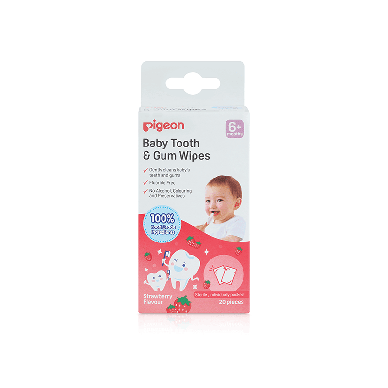 Baby Tooth & Gum Wipes Strawberry