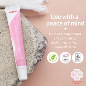 Use with a peace of mind with ingredients tested and certified by authorities for nursing comfort