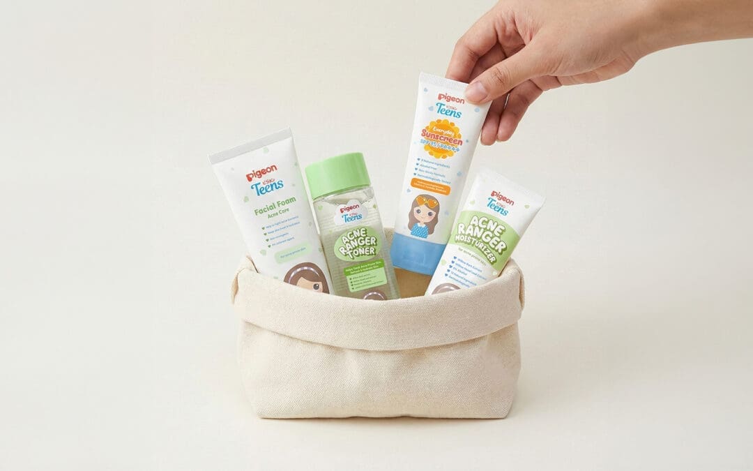 Navigating Your Teens First Skincare with Pigeon Teens
