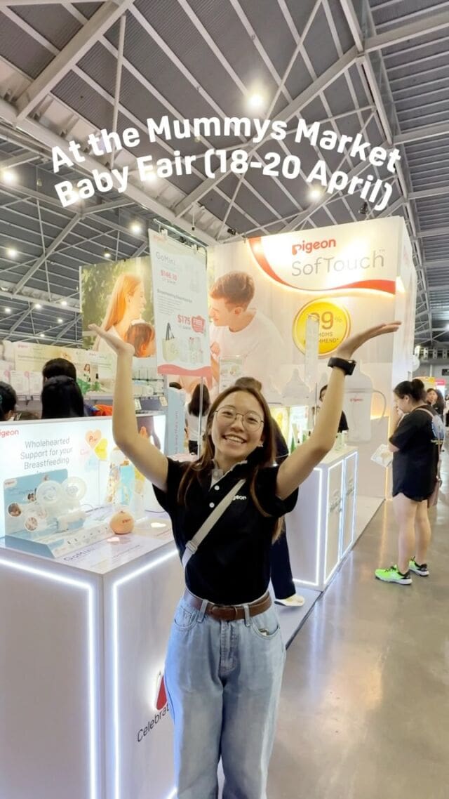 The craaaziest fair ever! With deals too good to miss, come down and stock up on all of your baby’s essentials ✨

#pigeonsg #ParentingEssentials #MummysMarketBabyFair #BabyEssentials