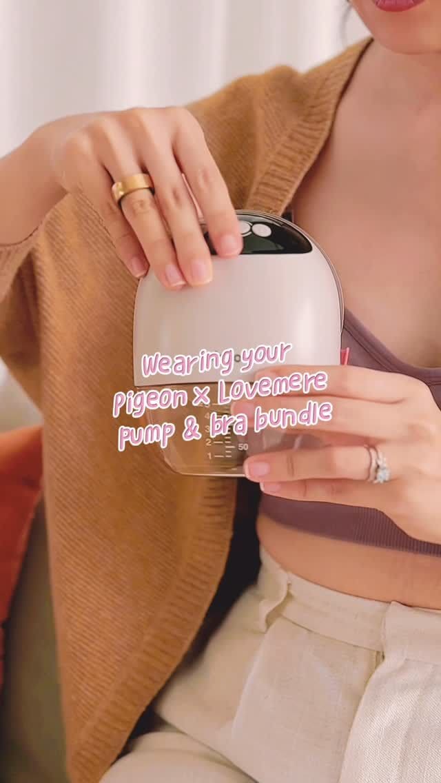 A soft and comfy hands-free pump? Sign us up! ✨

Our Pigeon Wearable Electric Breast Pump is designed to assemble in a breeze, so you can easily pop it into your @lovemereco nursing bra and get back to what matters most.

The ultimate support for every drop, every moment, and every mum ❤️

The Pigeon x Lovemere is available on both Pigeon and Lovemere E-Stores 💕

#pigeonsg #PigeonxLovemere #WearableBreastPump #HandsFreePumping #PumpingLife #Motherhood #BreastfeedingSupport #SupportEveryDrop