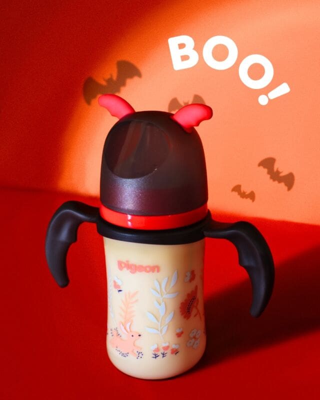 BOO! 👻 You can now get your hands on our highly-anticipated BYOB Halloween Special Edition set!

Get ready to transform your little one's bottle with our spooky-ooky Hood, Cap, and Handle set featuring adorable bat wings and ears. It's the perfect accessory to get your baby in the Halloween spirit coming soon

This limited-edition set is available now on the Pigeon Official E-Shop and Lazada.

Snatch yours before they fly away! 🦇

#pigeonsg #PigeonBYOB #newlaunch #halloween #spookyseason #trickortreat #customise #colourful #babyessentials