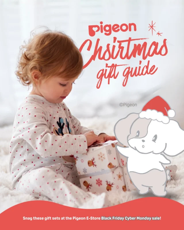 We recommend getting started on your holiday gifts this weekend… because THE PIGEON E-STORE BLACK FRIDAY & CYBER MONDAY SALE IS HERE! ✨

From today till 1 Dec, head to the Official Pigeon E-Store to snag those gift bundles and stock up on all of your little one’s Pigeon essentials!

🎁 With a min. spend of $100 after discounts, get a Baby Essentials Gift Pack and Howapipi Plushie worth $67!
🌈 Up to 50% everything, including our loved BYOB range!

#pigeonsg #PigeonBYOB #blackfriday #christmas #gifting #babyessentials #newparent