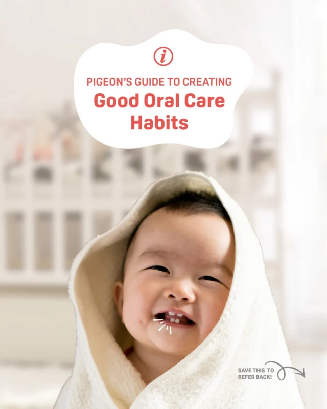 A healthy smile starts before the first tooth arrives. 🦷✨ 

Starting an oral care routine early isn’t just about cleaning - it sets your child up for a lifetime of confidence. But where do you start?

We’ve simplified the process so you can focus on those precious gummy smiles.

🪥 Find the full oral care range on the official Pigeon Web Store, online retailers, baby specialty stores, supermarkets and department stores!

#pigeonsingapore #PigeonOralCare #BabyOralCare #ParentingTips #BabyTeeth #earlychildhoodcaries