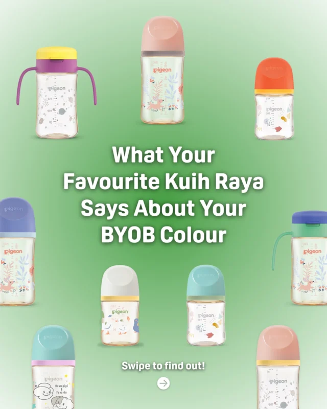 Selamat Hari Raya Puasa (belated!) 🌙✨

Your favourite kuih = your BYOB colour 👀💕 
Sweet, soft, or playful — every mum has a vibe.

Which one are you?

👇 Comment yours 
💾 Save for later 
👯‍♀️ Tag a mama

#PigeonSingapore #PigeonBYOB #sgparents #RayaVibes #ModernMum