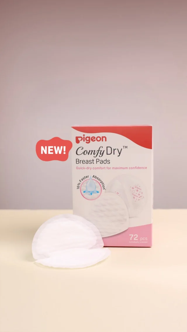 Breastfeeding is an intimate journey filled with love, but it has its challenges - milk leakage ruining tops and causing discomfort being one of them.

Introducing the new Pigeon ComfyDry™️ Breast Pads, designed with the modern mum in mind. 

The new Pigeon ComfyDry™️ Breast Pads provide reliable protection and comfort, helping you feel supported throughout your day, whether you’re at home, at work or on the go.

Mummies, give yourself the comfort vou deserve. Shop the new Pigeon ComfyDry™️ Breast Pads on the official Pigeon Web Store today.

#PigeonSingapore #CelebrateBabiesTheWayTheyAre
#PigeonBreastfeeding #ComfyDryBreastPads #breastfeedingjourney