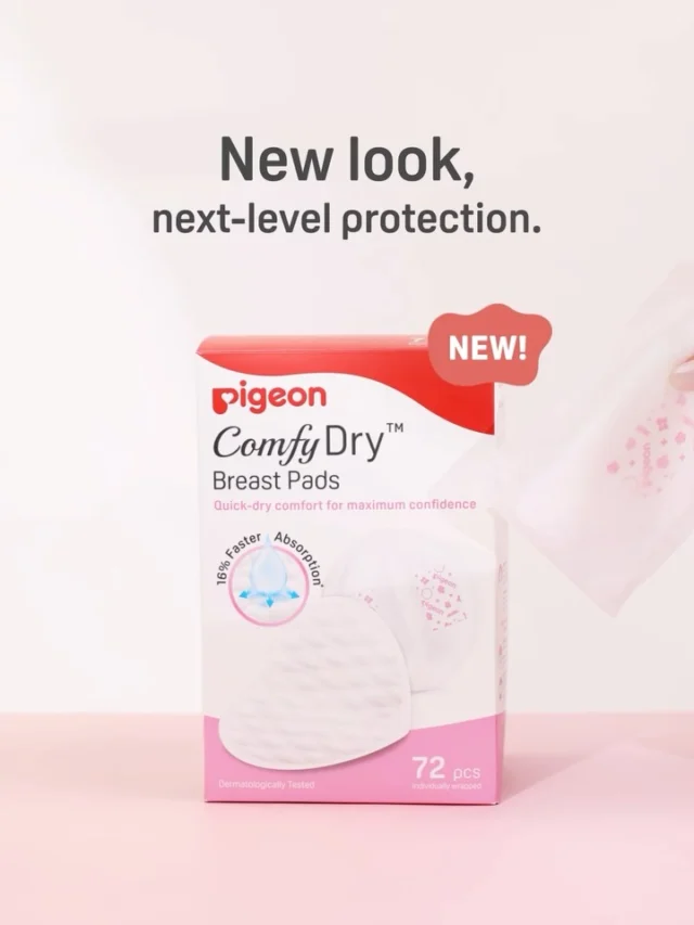 Every breastfeeding journey is unique, but comfort should always be a constant. 🕊️

The new Pigeon ComfyDry™ Breast Pads offer discreet, reliable protection to keep you feeling dry and confident all day long, wherever you are.

Embrace every moment with confidence. Add to cart via our official Pigeon web store now! 🛍️

#PigeonSingapore #CelebrateBabiesTheWayTheyAre #ComfyDryBreastPads #BreastfeedingJourney #MummyEssentials