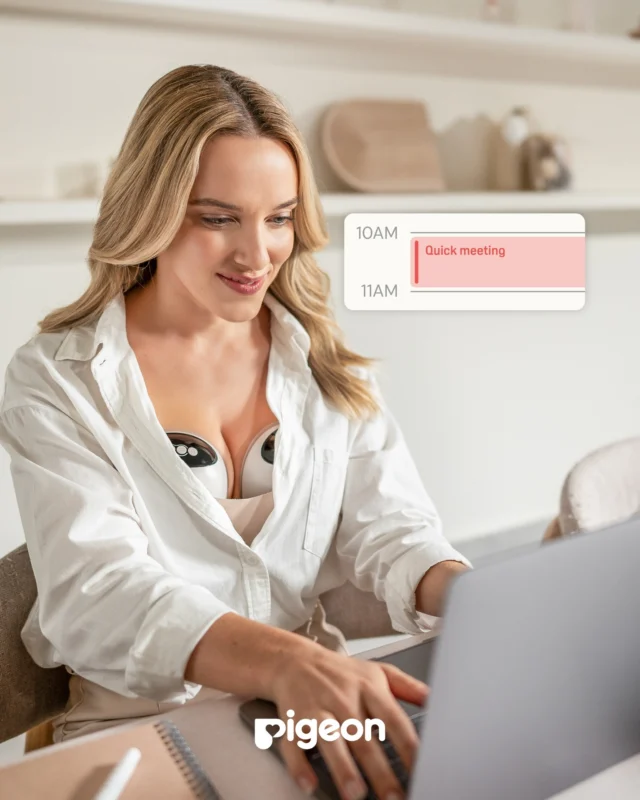 Who says a breastfeeding mummy has to choose between her
schedule and her pumping goals?​

From the boardroom to the yoga mat, the secret to keeping her day moving seamlessly is Pigeon’s Wearable Electric Breast Pump. It goes everywhere she goes, letting her move her way. ​

🛒 Give your pumping routine an upgrade. Head over to the Pigeon Web Store now to enjoy seamless shopping and doorstep delivery!​

#PigeonSingapore #CelebrateBabiesTheWayTheyAre
#WearableElectricBreastPump #Breastfeeding #PortableBreastPump